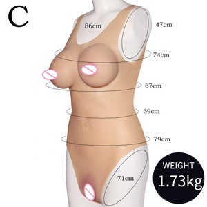 Body Elástico Realista de Silicona con Pechos Artificiales Copas B C D E F para Crossdresser, Transgénero y Drag Queen - Product Image 3