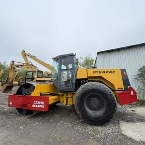 Rodillo compactador de doble tambor Dynapac CA301D de segunda mano con motor Deutz a bajo precio en venta - Product Image 1