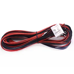 中国制造电子接线元件2.54毫米间距连接器2 3 4针JST XH线束连接器电缆