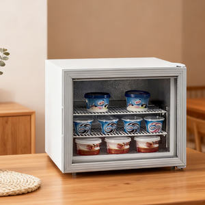 Congelador Moderno para Exhibición de Helados, 42 L, 1.48 Pies Cúbicos Congeladores Pequeños para Helados, Mini <span class=keywords><strong>Nevera</strong></span> para Hotel y Hogar - Product Image 4