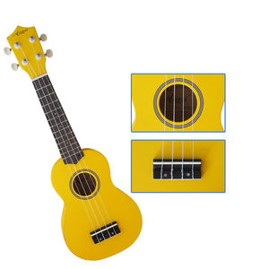 Beginner Ukelele Houten Gitaar Sopraan 21 Inch Gele China Fabriek Wholeprice Hoge Kwaliteit Voor Volwassen Kinderen Uke Kleurrijk - Product Image 5