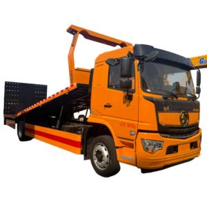 Camion de remorquage lourd Shaanxi Delong 18 tonnes 1+1 |   Véhicule de sauvetage routier 4x2 pour voitures accidentées, excavatrices et machines - Product Image 1