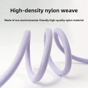 สายจูงสุนัขแบบเชือกกลม ทนทาน ไม่หดได้ สำหรับเดินเล่นนอกบ้าน ทำจากไนลอนหลากสีสัน ดีไซน์ทันสมัยสำหรับสุนัขทั่วโลก - Product Image 4