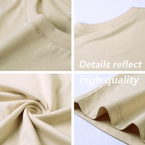 Vente en gros 100% coton vierge Impression numérique T-shirt grande taille pour garçon T-shirts personnalisés T-shirts unis pour hommes - Product Image 4