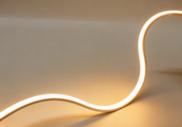 Bande LED néon flexible étanche 10*10mm, CRI élevé, DC24V, découpe libre, longue durée de vie, blanche, pour éclairage décoratif intérieur et éclairage d'accentuation architectural