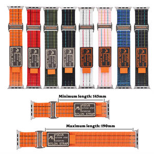 Bracelet en tissu robuste <span class=keywords><strong>Trail</strong></span> Loop pour <span class=keywords><strong>Apple</strong></span> Watch Ultra 3 49 mm, sangle en nylon sport pour <span class=keywords><strong>Apple</strong></span> Watch Series 11 - Product Image 3