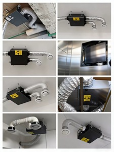 OEM/ODM Facile à installer Déshumidificateur électrique silencieux ultra-fin de 8 pouces à déshydratant métallique pour la ventilation domestique/commerciale Ventilateurs HVLS - Product Image 6