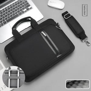 Sac pour ordinateur portable en cuir véritable, imperméable, grande taille, pour les voyages d'affaires, à porter à l'épaule ou à la main, robuste, coque rigide, minimaliste, sac pour ordinateur portable pour étudiants - Product Image 6