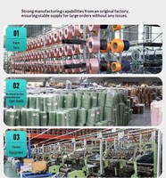 Ruban en polyester recyclé GRS, écologique et durable, pour sacs et vêtements