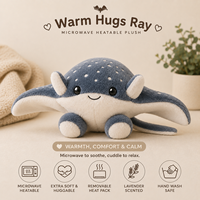 Peluche Éléphant Chauffante Personnalisée pour Micro-ondes, Douce et Lestée, Cadeau Confortable pour la Vente en Gros