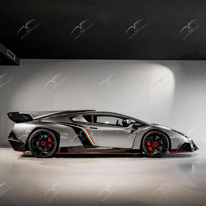 Kit de Carrocería para <span class=keywords><strong>Lamborghini</strong></span> <span class=keywords><strong>Aventado</strong></span> Modificado Estilo Veneno, Parachoques Delantero de Fibra de Carbono Semi, Capós, Difusor Trasero, Mejora del Kit de Carrocería - Product Image 3