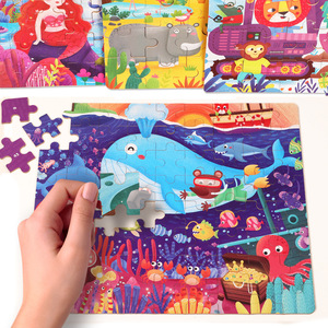 Rompecabezas avanzado para niños con piezas grandes Juguete educativo e iluminador de aprendizaje temprano para bebés - Product Image 3