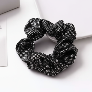 Vendita calda di tendenza moda con perline in resina di strass pizzo velluto semplice pastello di lusso coda di cavallo all'ingrosso accessori per capelli - Product Image 1