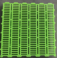 Plancher en plastique robuste pour élevage de porcs, équipement d'élevage, facile à nettoyer, plancher à lattes en plastique pour porcs et chèvres