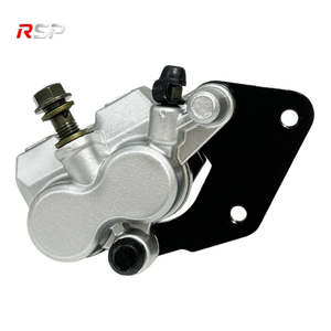 Étrier <span class=keywords><strong>de</strong></span> <span class=keywords><strong>frein</strong></span> arrière RSP SCKQ-08 avec support, double piston en alliage d'aluminium pour moto <span class=keywords><strong>de</strong></span> cross/moto tout-terrain <span class=keywords><strong>50cc</strong></span> 140cc, <span class=keywords><strong>frein</strong></span> à disque hydraulique - Product Image 1