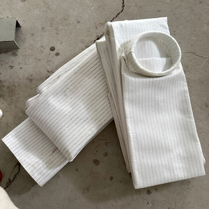 用于沥青搅拌站烟雾过滤的高效抗静电PPS口袋滤袋 - Product Image 3