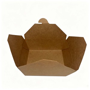 Boîtes en carton kraft jetables en gros à prix d'usine, taille personnalisée, pour restaurants, faible MOQ - Product Image 1