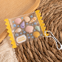 Porte-clés PVC personnalisé écologique pour bonbons, porte-badge transparent Kawaii pour Itabag, protection esthétique pour merchandising Anime, personnalisable