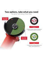 Disque de coupe ultra-fin en résine de 107 mm, 1,2 mm, à revêtement diamanté, pour meuleuse d'angle, pour métal et acier inoxydable