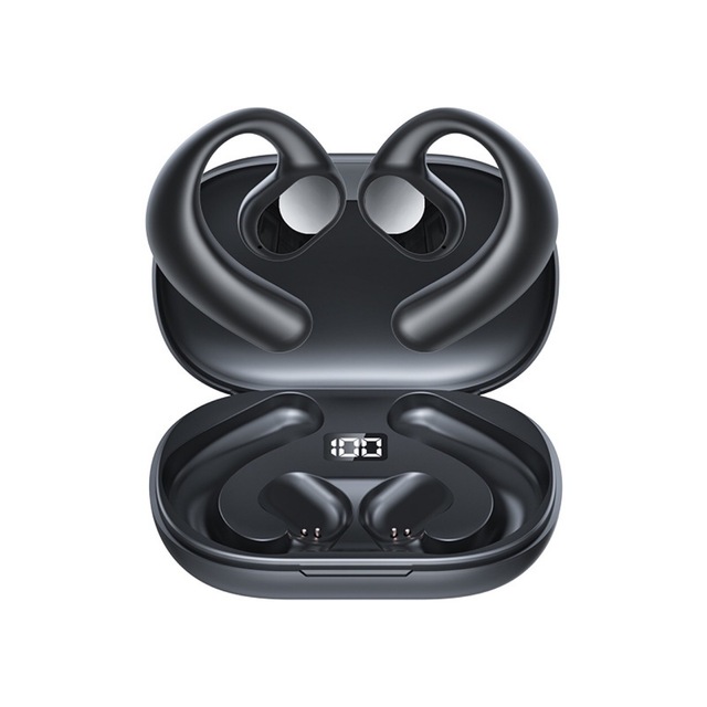New Style Noise Reduction Ear Hook Wireless Earphone Hifi Stereo Sports in Ear Headset  Sport Earphone Wireless