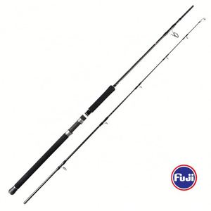 Caña de Pescar <span class=keywords><strong>Mad</strong></span> Mouse Popping <span class=keywords><strong>Rod</strong></span> New Japan, Componentes Fuji, Carbono Cruzado, para Pesca en Barco, Kuroshio 2.4m 80H 2.64m 88XH 28kgs PE3-10, Caña de Mar - Product Image 6