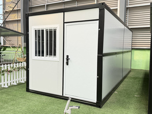 Maison conteneur pliable 20 pieds, maison préfabriquée modulaire pliable - Product Image 2