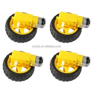 Carte de développement JMY L298N pour commande de moteur + 4 moteurs CC TT + 4 roues + 3 spécifications de fils DuPont - Product Image 3