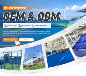 Terrain <span class=keywords><strong>de</strong></span> padel panoramique 10x20m en verre trempé, fournisseur direct d'usine - Product Image 3