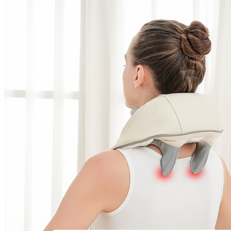 Electric Shiatsu Neck Heating Kneading Tapping