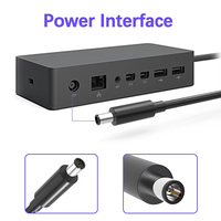 Chargeur universel pour ordinateur portable 90W 15V 6A 7.4*5.0mm pour Microsoft Surface Book Laptop 1 2 3 Surface Pro 4 Adaptateur DC