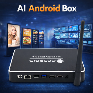 MBox-3566B Rockchip RK3566 <span class=keywords><strong>Android</strong></span>ボックス イーサネット 2GB リモコン付き Android11 メディアプレーヤーボックス 店舗内広告用 - Product Image 1