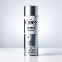 Spray adhésif artisanal pour papier, tissu, mousse - Séchage rapide, liaison permanente, sans plis - Bombe aérosol de 500 ml