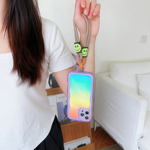 Funda de teléfono con cordón de muñeca con correa de pulsera desmontable universal con tarjeta de fijación para teléfonos móviles - Product Image 3