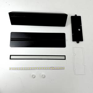 Sunsir SKD Sandy Black Retangular <b>Wall</b> <b>Sconce</b> Lamp Outdoor Led Dining Room <b>Wall</b> Lightings - Product Image 6