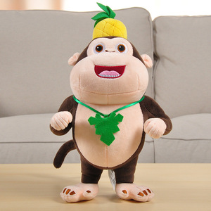 Mainan beruang besar, mainan taman hiburan Xiong 23cm-48cm, boneka Festival kuat kepala botak 2 hadiah boneka anak-anak kartun - Product Image 5