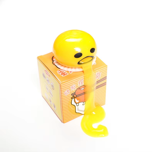 Mignon enfants fête faveur vomissements dégoûtant jaune d'oeuf balle jouet Squishy pour le soulagement du Stress et les blagues - Product Image 4