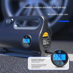 <span class=keywords><strong>Compresor</strong></span> <span class=keywords><strong>de</strong></span> <span class=keywords><strong>aire</strong></span> portátil Coche Motocicleta Bicicleta Auto Neumático Bomba inflable - Product Image 4