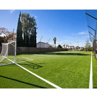 Gazon artificiel 50mm Gazon synthétique Sol sportif de football Tapis vert Gazon artificiel Terrain extérieur Plancher de jardin