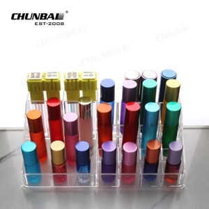 ขวดน้ำหอมแก้วทรงกระบอกขนาด 5 มล. 15 มล. 20 มล. พร้อมหัวปั๊มสเปรย์ พิมพ์ลายสกรีน กล่องแบบกำหนดเอง สำหรับเซรั่มบำรุงผิวและยาหยอดตา - Product Image 4