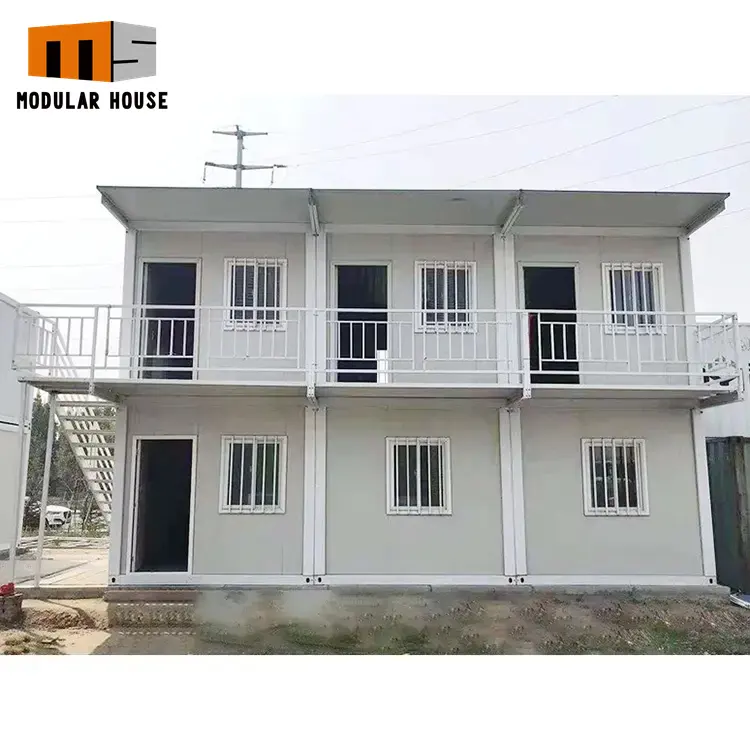Cheap Prefa Buxury Container House Expendable Portable Flat Pack Fully Furnished Prefabricated Living Home Unit Villa For Sale