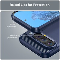 Coque de téléphone en fibre de carbone souple en TPU mat et silicone pour Google Pixel 2 3A 4 4A 5G 5 XL, coque arrière pour Pixel 6A 7 7A 8 Pro 9 Pro XL