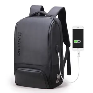 New Trending Bag Pack Backbag Charging Bag Backpack Laptop Charger Anti Theft Smart Business Laptop Backpack Waterproof Usb