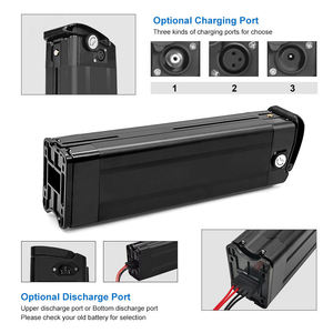 Silverfish Ebike <b>Battery</b> Pack Black 36V <b>48V</b> 52V 13Ah 15Ah 17.5Ah 20Ah Li Ion <b>Batteries</b> Pack for - Product Image 4