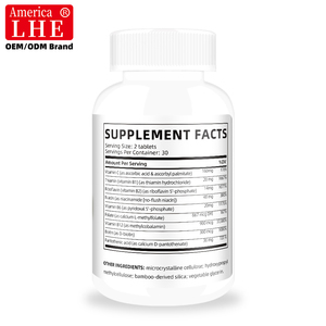 Fabricante de Suplementos Nutracéuticos Super B-Complex con Vitaminas que Apoyan la Función Inmunológica para Adultos, 60 Tabletas de B-Complex - Product Image 6