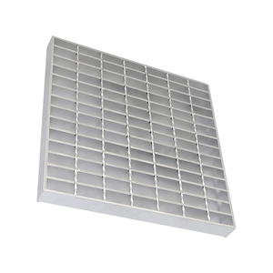 Grilles de plancher en acier galvanisé à chaud <span class=keywords><strong>25</strong></span>*5mm 32*5mm, panneaux de grille métallique pour plateformes industrielles et passerelles - Product Image 5