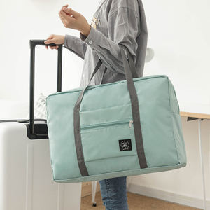 מותאם אישית באיכות גבוהה התעופה מתקפל רך גדול קיבולת כבד החובה עמיד למים מתקפל תיק נסיעות אחסון מזוודות תיק - Product Image 5