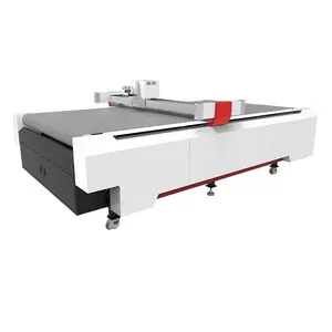 CNC Oscillating Knife Cutting Machine to Cut Polyester Fiber Foam Glass Fiber Cotton for Air Filter