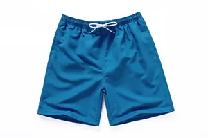 Pantalones de playa para hombre de secado rápido de color sólido Pantalones cortos personalizables de poliéster de verano más vendidos