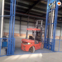 Plateforme élévatrice de fret hydraulique Konty SJD Cargo, élévateur de marchandises industriel avec télécommande électrique, taille de table personnalisable