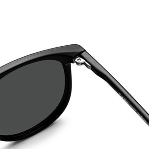 Gafas de Sol Redondas con Marco Gris Jack 5003, Lentes TAC Polarizadas con Protección UV400, Montura Completa, Unisex, para Conducir - Product Image 3